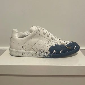 NEVER WORN Men’s Maison Margiela Splatter Paint Replica Sneakers